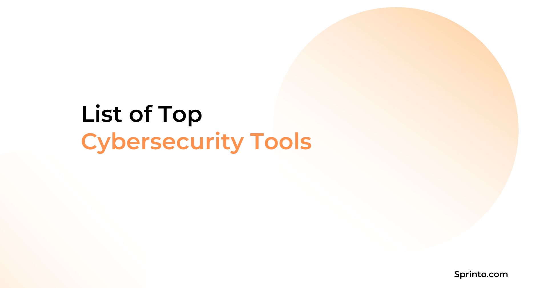 Cybersecurity Tools